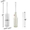 DIY Crafts Pack of 3 Pcs, 16 Inch Long, Long Bottle Brush Cleaner for Washing.With C (Pack of 3 Pcs, 16 Inch Long) view 2