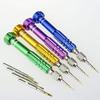 DIY Crafts 2 Pcs 5-in-1 Eyeglass Repair Kit, Small Precision Jewelers Screwdriver Set, PS4 Screw Driver, Pocket Screwdriver (Pack Of 2 Pcs) (Colour Shade 1, Random) view 2