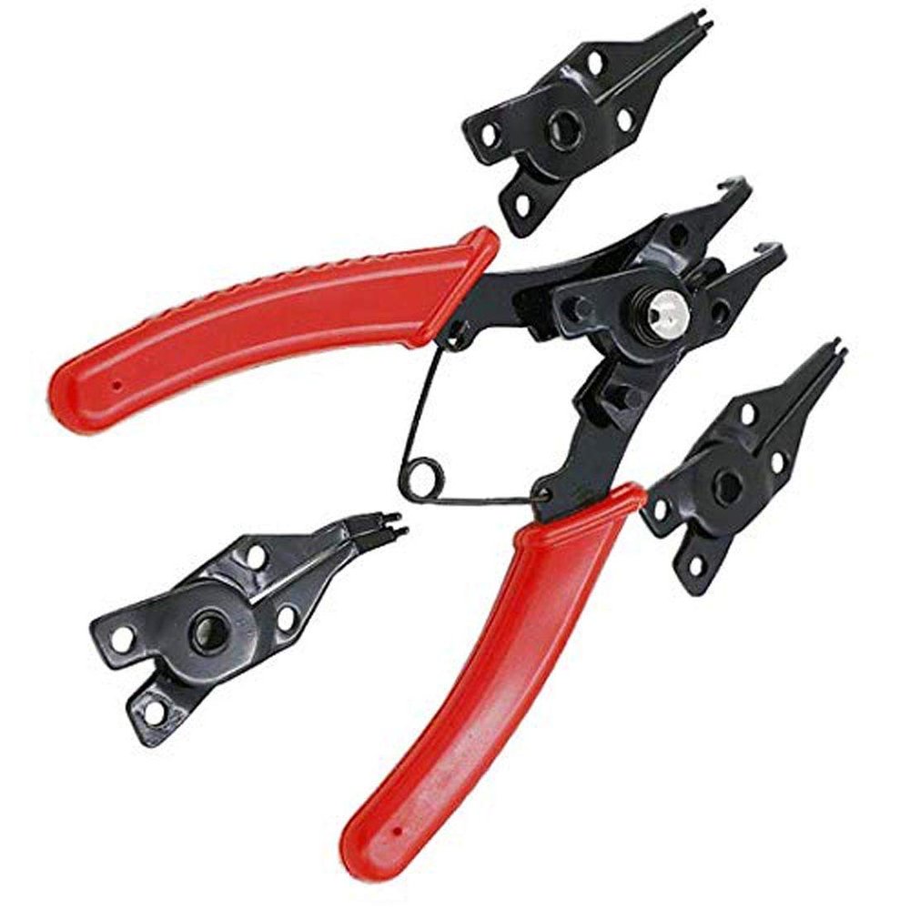 DIY Crafts Pack Of 4 in 1 Set, Design No# 9, 4 in 1 Snap Ring Pliers Plier Set Circlip Comb (Pack Of 4 in 1 Set, Design No# 9)