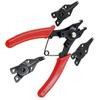 DIY Crafts 4 in 1 Snap Ring Pliers Plier Set Circlip Combination Retaining Clip Red (Pack Of 4 in 1 Set, Design No# 5) view 1