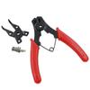 DIY Crafts 4 in 1 Snap Ring Pliers Plier Set Circlip Combination Retaining Clip Red (Pack Of 4 in 1 Set, Design No# 5) view 3