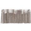 DIY Crafts 30 Pcs Diamond Rotary Burr Drill Bit Set Engraving Tools 3mm Shanks (Pattern No # 1, Diamond Burr) view 3