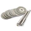 DIY Crafts Design No # 2, Pack of 10 Pcs, 16mm Diamond Grinding Wheel Slice Accessories for Ro (Design No # 2, Pack of 10 Pcs) view 3