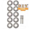 DIY Crafts Design No # 2, Pack of 10 Pcs, 16mm Diamond Grinding Wheel Slice Accessories for Ro (Design No # 2, Pack of 10 Pcs) view 4