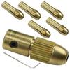 DIY Crafts 7 Pcs Set, Multi Set, 0.5-3.2mm Brass Collet Drill Chuck Fits Rotary Tools Electric Grinding Drill Collect Chuck Holder Pack of (7 Pcs Set, Multi Set) view 1