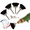 DIY Crafts Design No # 4, Pack of 10 Pcs, Nylon Bristle Wire Cup Wheel Cleaning Polishing Brushes (Design No # 4, Pack of 10 Pcs) view 3