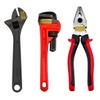 GLOBUS 922 Hand Tool Set/3 PCS (8"Pipe Wrench, 8"PLIER, 10"Adjustable Wrench Black) view 1