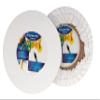 Eascan Art Painting Drawing and Sketch Accessories Cotton Medium Grain Stretched Round Painting Canvas Pack of 2 (10 Oz_16") view 2