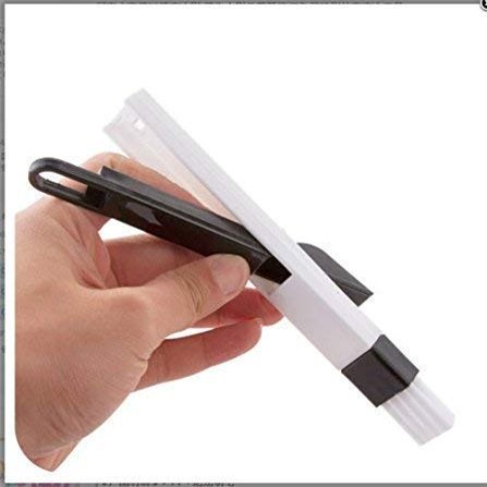 Orical Edges Dust Cleaning Brush for Window Frame, Keyboard with Mini Dustpan