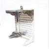 Stainless Steel Grater And Slicer, Metallic view 2
