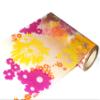 KREEPO Privacy Window Film Printed Yellow Flower Window Frosting Film Window Sticker Frosted Vinyl Sheets for Front Door/Bathroom/Sidelight/Small Windows, 12''x84'' view 2