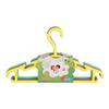 Ineffable Non-Slip Multi Color Tubular Children's Hangers for Kids Baby Infant Toddler with Plastic Hanger Straps (Set of 18) view 1