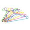 Ineffable Non-Slip Multi Color Tubular Children's Hangers for Kids Baby Infant Toddler with Plastic Hanger Straps (Set of 18) view 3