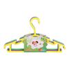 Ineffable Non-Slip Multi Color Tubular Children's Hangers for Kids Baby Infant Toddler with Plastic Hanger Straps (Set of 18) view 4