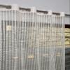 F2L Sheer Curtains 7 Feet Long Door and Window | Net Curtain | Semi Transparent Tissue Screens Parda | Eyelet Ring Parde (4 x 7 feet, Cream, 1pc Only) view 2