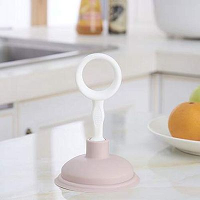 S R EXCLUSIVE Rubber Toilet Bathroom Kitchen Sink Drain Pump Plunger Unblocker Cleaner (Standard Size, Multicolour)