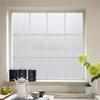 AGOG Bedroom Privacy Window PVC Sticker Frosted Glass Film Waterproof Vinyl Sheets Privacy Frosting Static Cling Window Film for Front Door, Bathroom, Sidelight (White) view 2