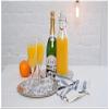 Raincart Imported Glassware Transparent Clear Air Tight Glass Bottle 1 LTR, 1 Piece view 4