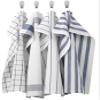 Cotton Tea Towel (Set Of 4, Multicolour) view 3