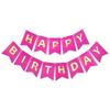 HK balloons Happy Birthday Banner Decoration For Boys, Girls, Boyfriend, Girlfriend, (Pink Bunting Banner) view 1