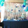 HK balloons Happy Birthday Banner Decoration For Boys, Girls, Boyfriend, Girlfriend, (Light Blue Bunting Banner) view 4