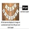 HK balloons Happy Birthday Banner Decoration For Boys, Girls, Boyfriend, Girlfriend, (White Bunting Banner) view 3