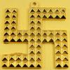 Brij Sugandha Golden Ashtadhatu Hanging Swastik Pyramid Vastu Yantra (8 x 7 cm) for Energy, Insomnia and Sleeplessness by The Kanha Store view 4