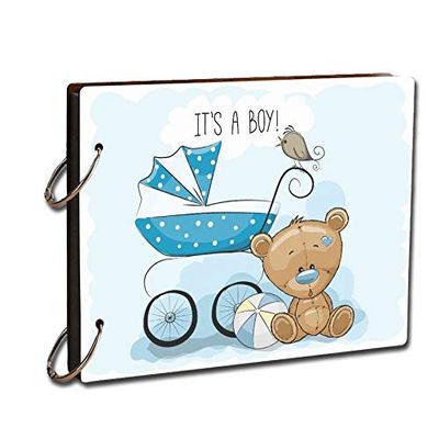 DIY Scrapbook Photo Album- Handmade Scrapbook for Baby