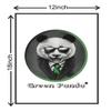 Green Panda-Cute Baby Posters for Wall Pregnant Women | 12x18 Inch | HD Print | Gloss Laminated. view 2