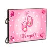 Paper Plane Design Scrapbook Photo Album - Its A Girl Photo Book, Memorable Unique Gift For Mom Kids Babies Craft Picture Scrapbook Diary Album, Size- 9 x 6.5 Inch view 1