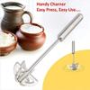 Twiclo Stainless Steel Hand Mixi Manually Mixi Egg Whisk Beater Steel view 4