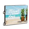 Paper Plane Design DIY Travel Scrapbook Photo Album Diary, Multicolor, 22 cm x 16 cm view 1