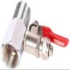 PBROS RO Brass Steel Inlet Set RO Filter Valve Set, 3/8" Size Pipe view 1