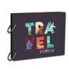 Paper Plane Design DIY Travel Scrapbook Photo Album Diary, Multicolor, 22 cm x 16 cm view 1