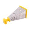 CLASSY TOUCH Stainless Steel, Plastic 4 in 1 Grater/Slicer, Yellow and Silver view 3