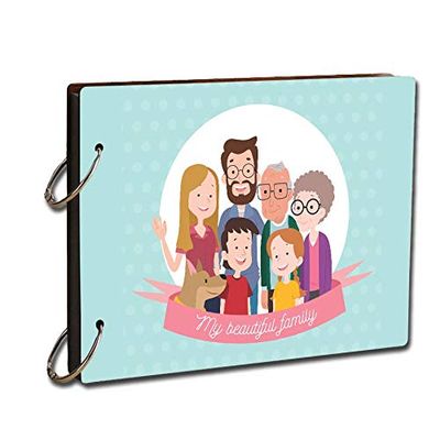 PAPER PLANE DESIGN Paper Photo Album (22 x 16 cm, Multicolour)