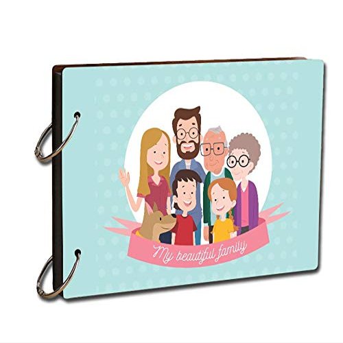 PAPER PLANE DESIGN Paper Photo Album (22 x 16 cm, Multicolour)