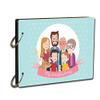 PAPER PLANE DESIGN Paper Photo Album (22 x 16 cm, Multicolour) view 1