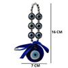 GJ GRAND JHAIJI Glass Vastu Feng Shui Evil Eyes Hanging For Good Luck & Prosperity,Blue view 2