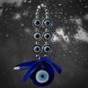 GJ GRAND JHAIJI Glass Vastu Feng Shui Evil Eyes Hanging For Good Luck & Prosperity,Blue view 3