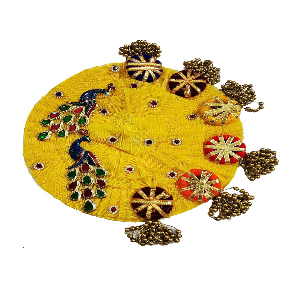 Fancy Mirror Work Dress for Laddu Ji (Size 3)