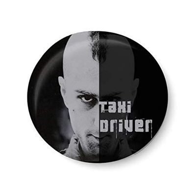 PEACOCKRIDE Texi Driver Fridge Magnet (Metal, Multicolour, 75mm)