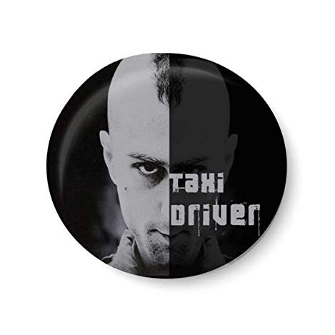 PEACOCKRIDE Texi Driver Fridge Magnet (Metal, Multicolour, 75mm)