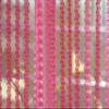 HOME UTSAV 2 Piece Sheer Strip Premium Tissue Net Polyester Curtains for Door 7 Feet, Pink view 2