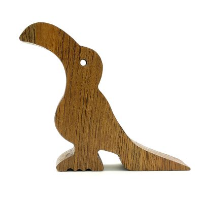 VAH New Toucan BirdDesign Small Non-Slip Wooden Door Stoppers - to Stop Or Jam The Doors