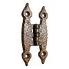 Adonai Hardware Abib Antique Iron H Cabinet Hinge- Rust Living Finish (Supplied as 4 Pieces per Pack) view 3