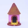 Andhra Hand Crafts Kondapalli Wood Kondapalli Hut, Standard, Multicolour view 1