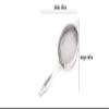 Coconut Stainless Steel Juice & Soup Strainers/Liquid Filter  Diameter 20Cm view 3