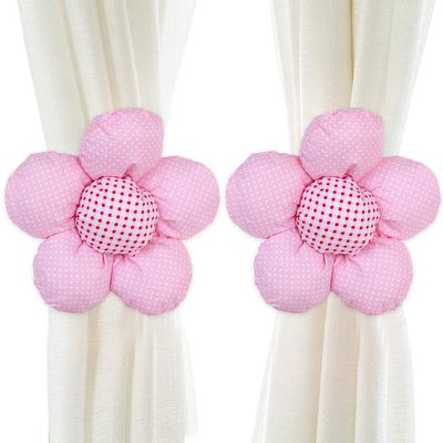 Funpa Lovely Sunflower Design Window Panel Curtain Tiebacks (Multicolour) -1 Pair
