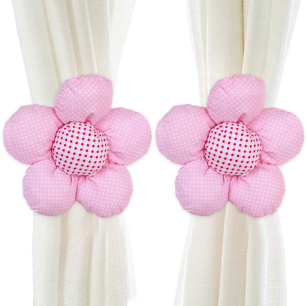 Funpa Lovely Sunflower Design Window Panel Curtain Tiebacks (Multicolour) -1 Pair